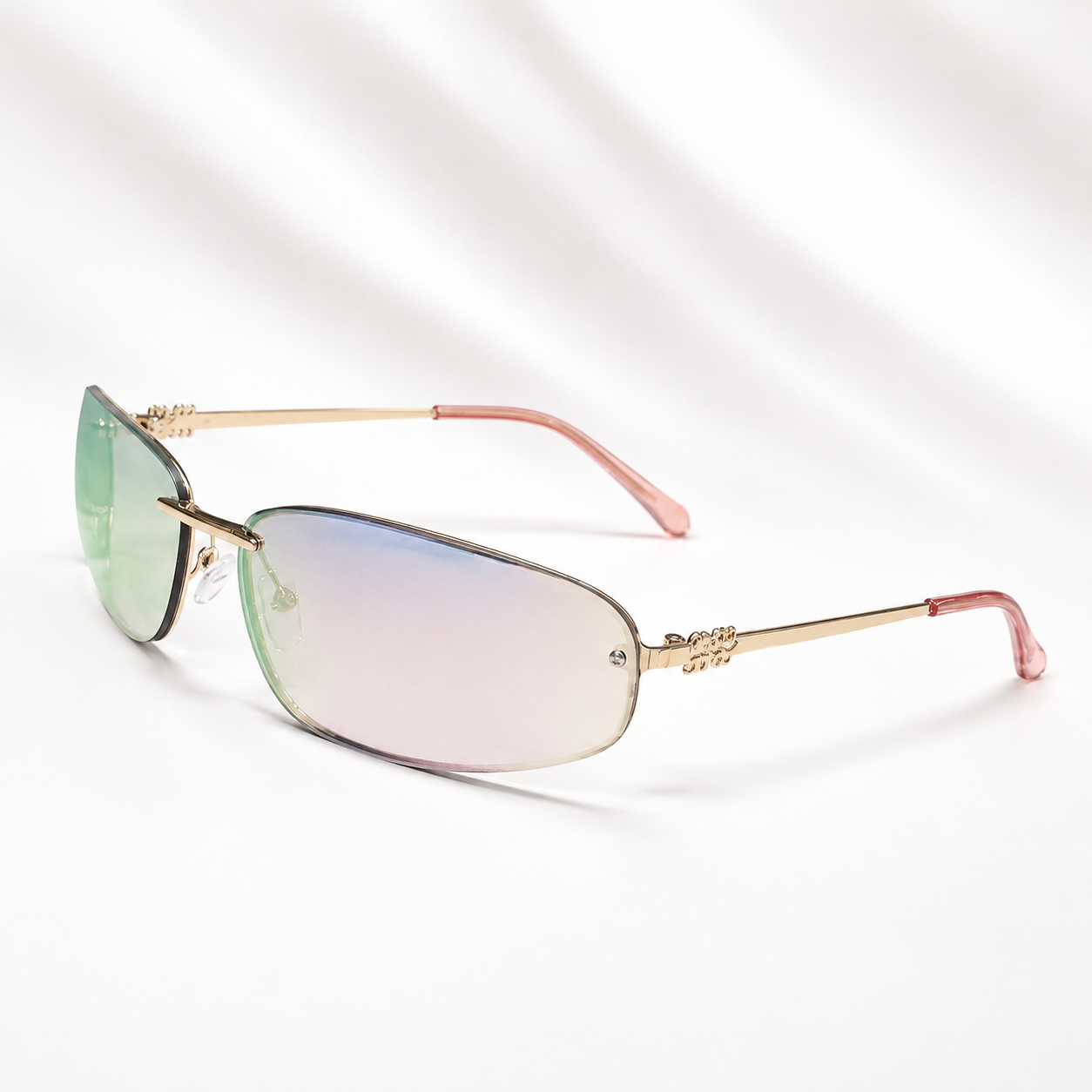 Beverly Rimless Sunglasses