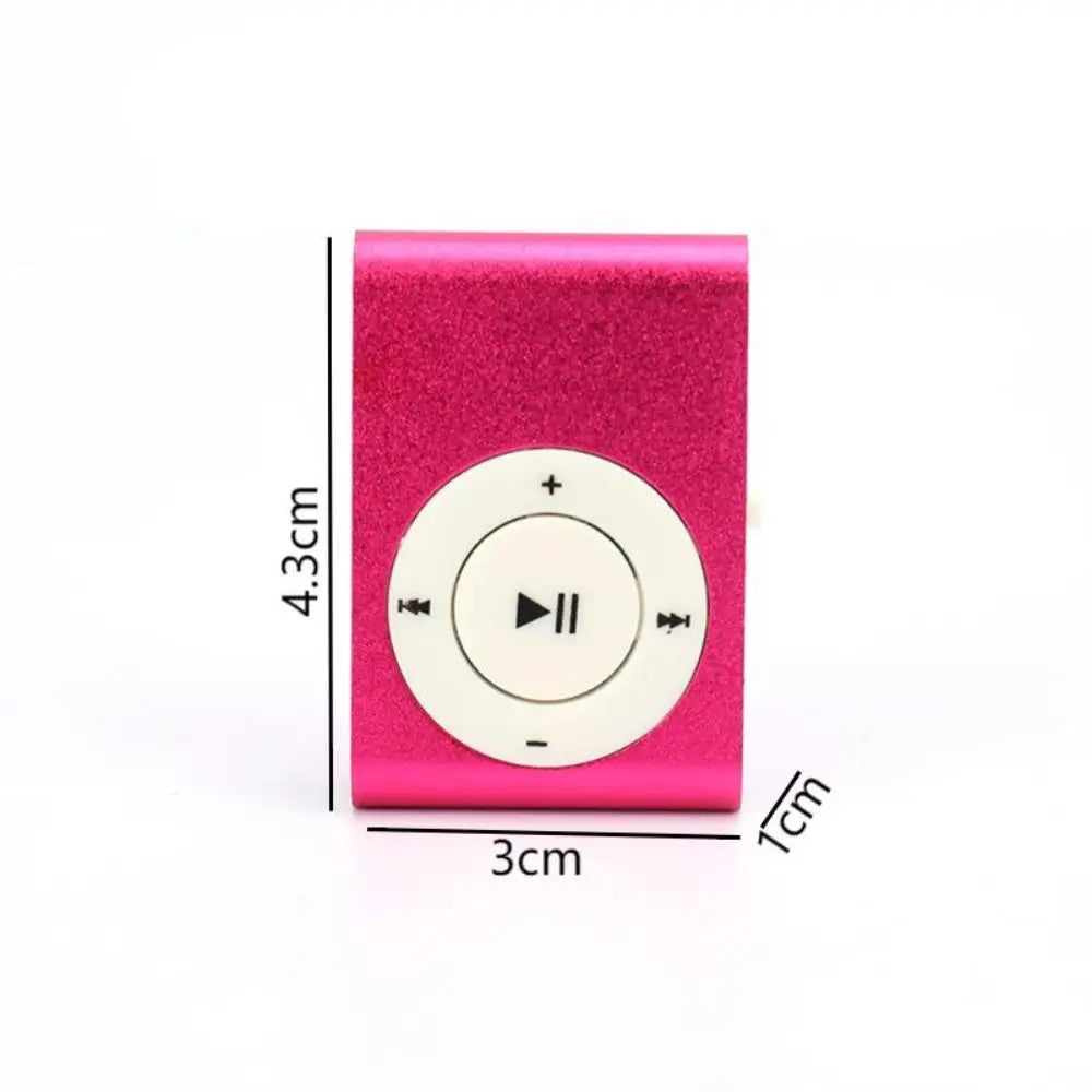 New Mini MP3 Player Stylish Design USB Music Media MP3 Colourful Portable Clip Support Walkman TF Card