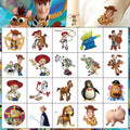 New 20Pcs Toy Story Temporary Body Art Stickers Cute Cartoon Cosplay Party Toys for Kids Birthday Gifts