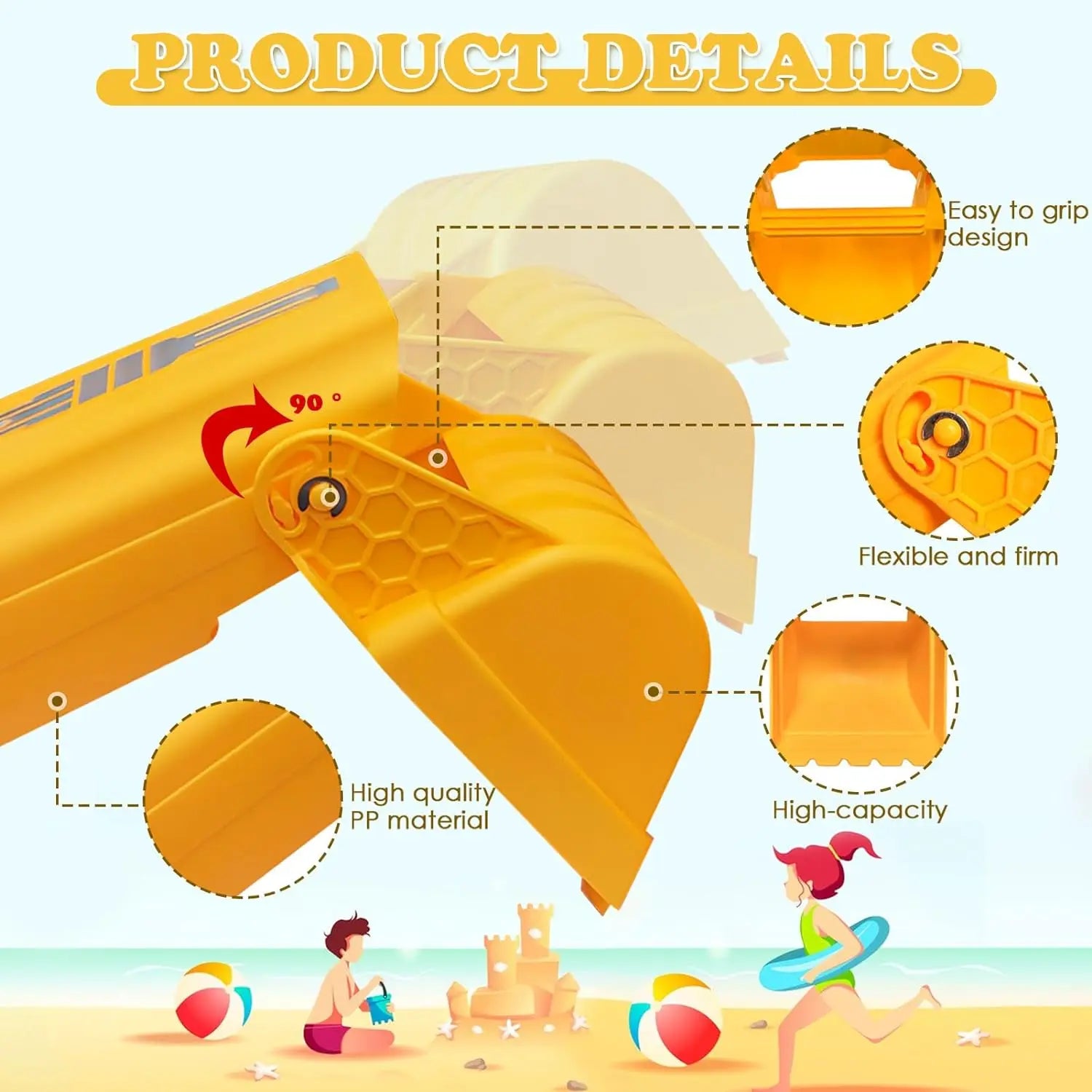 1/2PCS Excavator Digging Hand Arm Sand Snow Kid Beach Toy Shovel Tool Play in Water Boy Girl Outdoor Game for Children Summer
