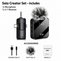 Content Creator Wireless Lavalier Microphone Set