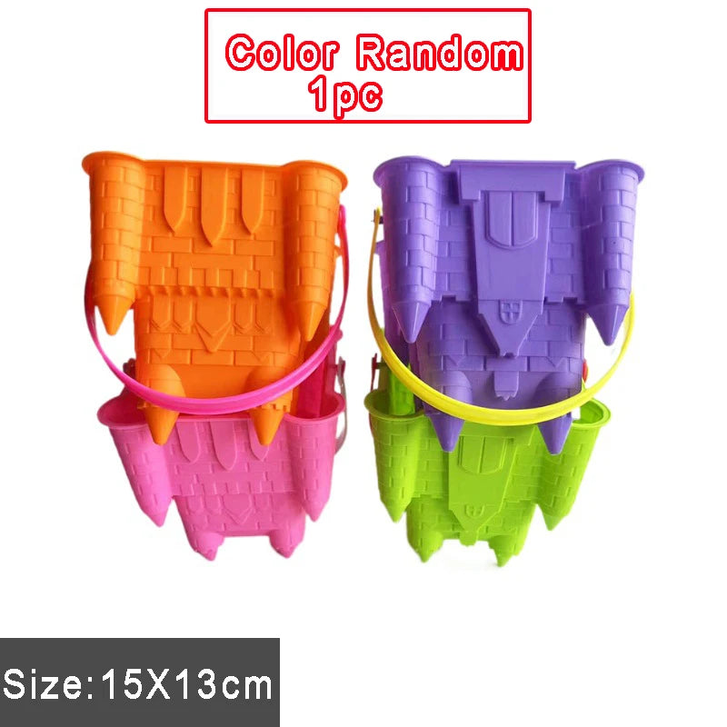 Kids Water Play Beach Toys Sandbox Mold Set Shovel Castle Building Wall Honeycomb Briquette Mold Summer Outdoor Sand Play Game