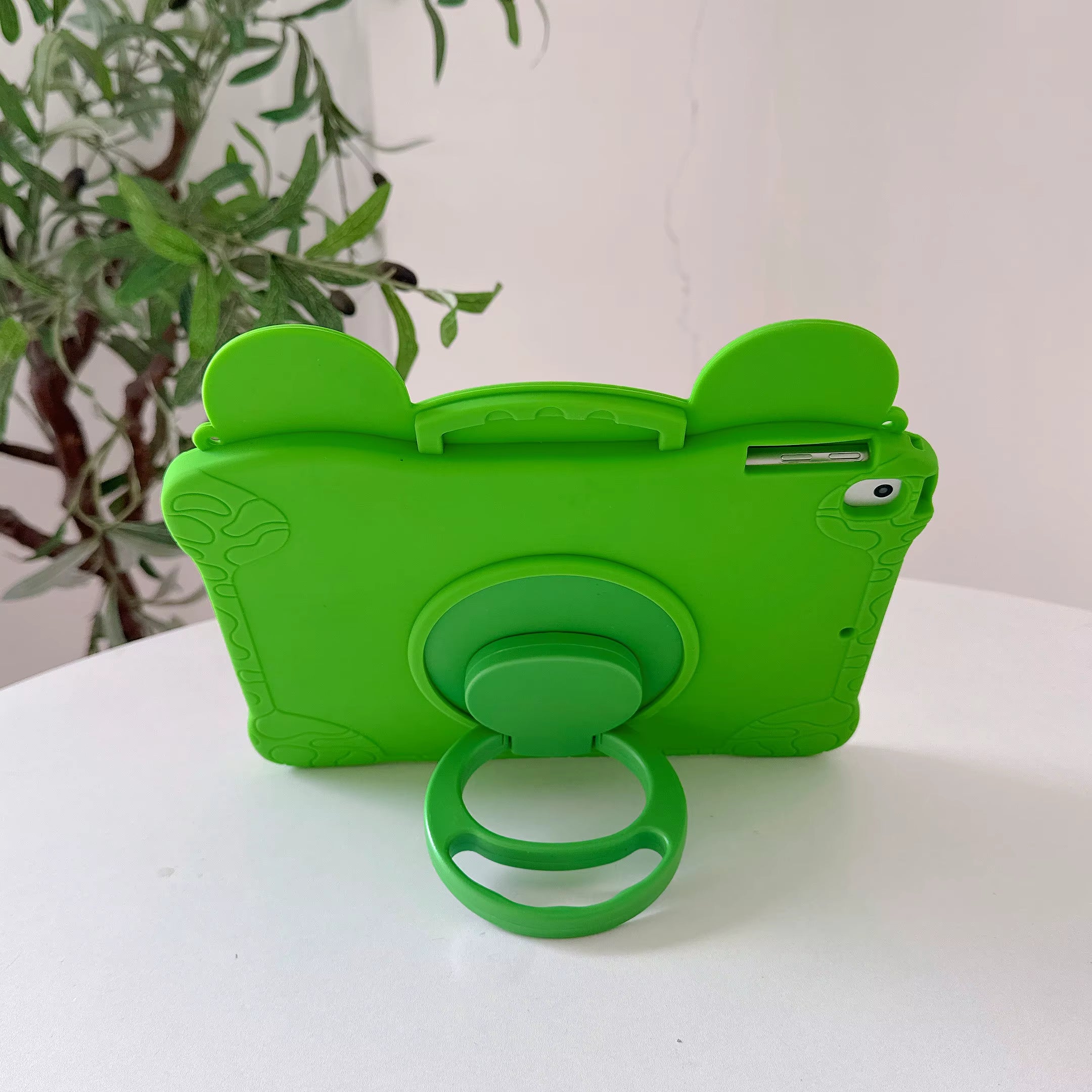 Toy Story 5 Inspired Lilypad Frog iPad Case | Protective Cartoon Tablet Cover