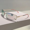 Rimless Sunglasses Women 2025 New in Stylish Outdoor Decor Shades Women Trendy Luxury Brand Designer Mirror Sun Glasses
