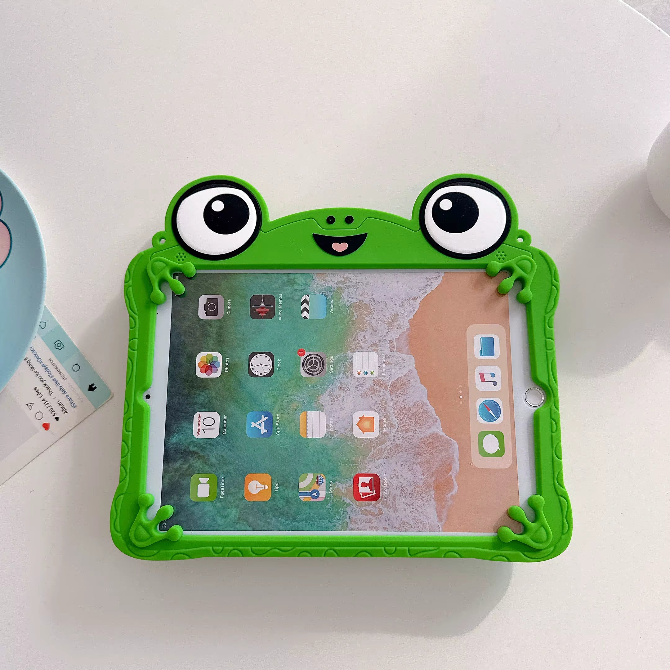 Toy Story 5 Inspired Lilypad Frog iPad Case | Protective Cartoon Tablet Cover