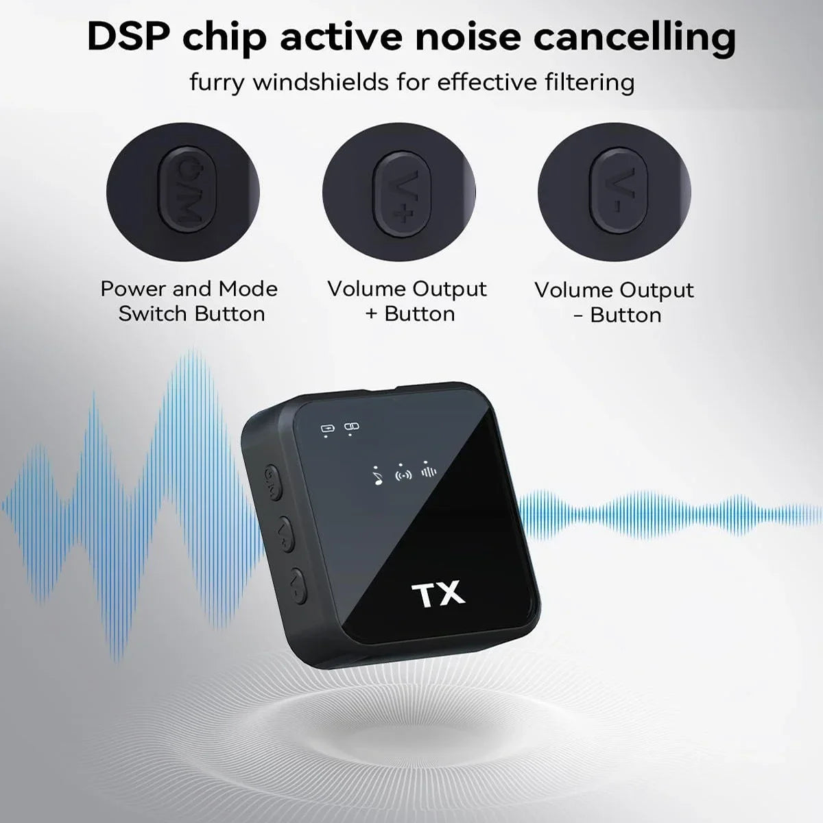 Content Creator Wireless Lavalier Microphone Set
