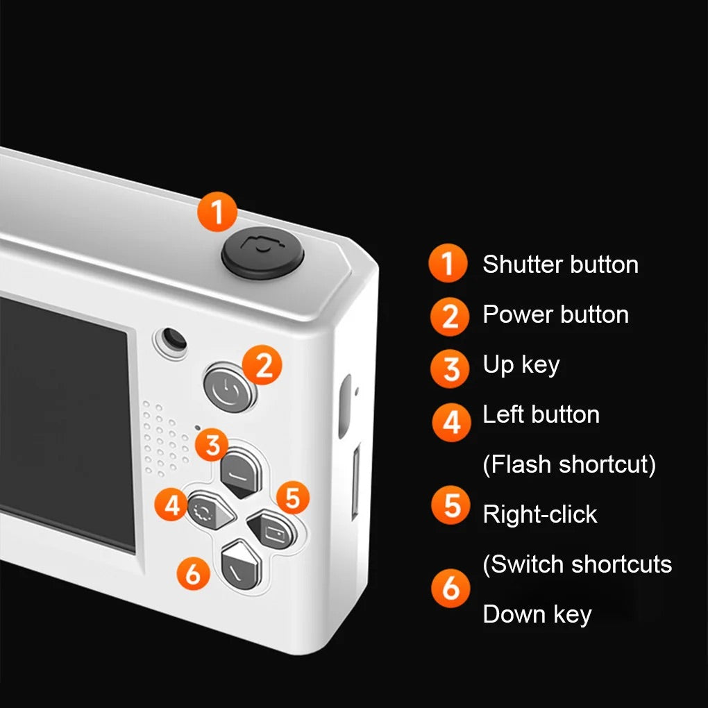 4K Digital Camera Bundle Set