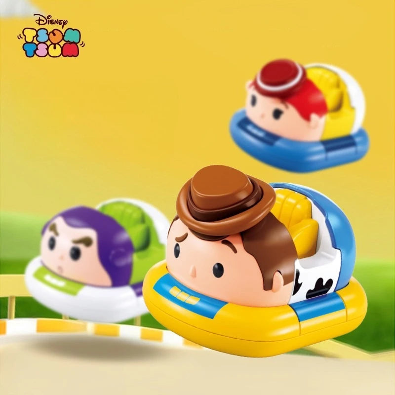 Toy Story Woody Buzz Lightyear Alien Collectible |  Tsum Tsum Double Power Funny Bumper Cars DIY Building Blocks