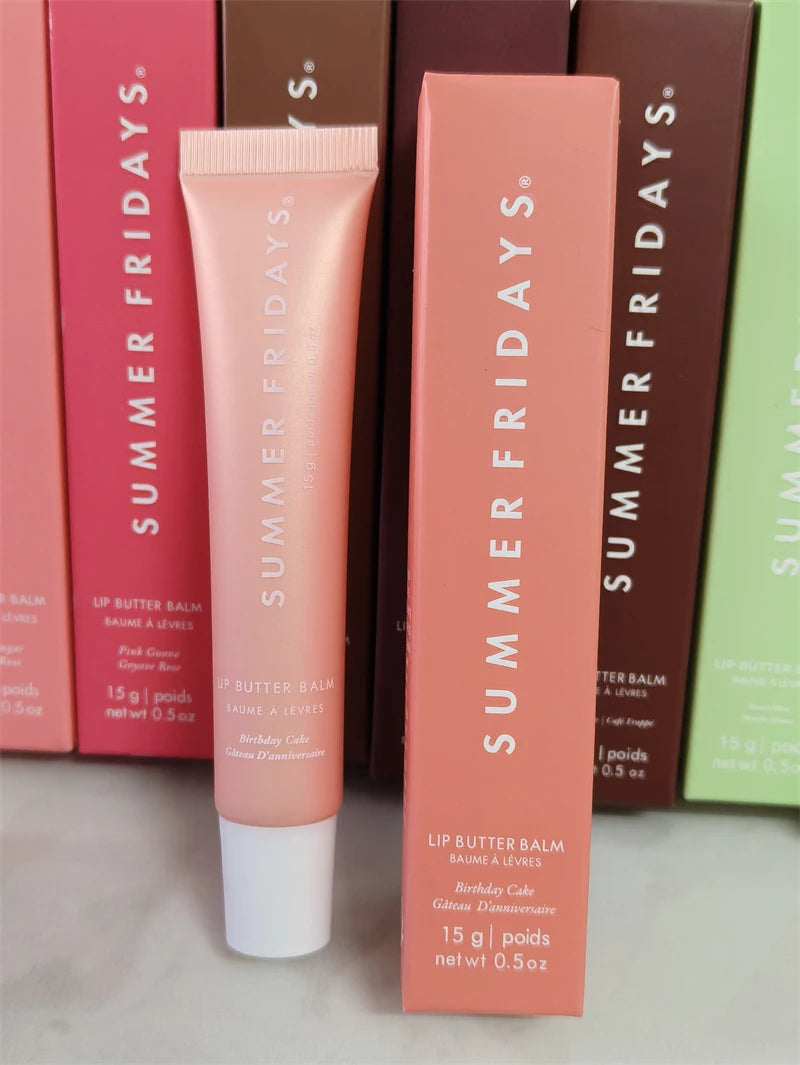 New Lip Balm Vanilla Beige Birthday Cake Pink Sugar Guava Toasted Marshmallow Moisturizing Lipstick Lip Gloss