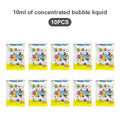 Handheld Outdoor Bubble Machine Electric with Light Bubble Toy Bubble Launcher Holiday Gift without Battery Bubble Water